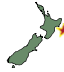 Map showing earthquake location. Map showing earthquake location.